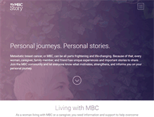 Tablet Screenshot of mymbcstory.com